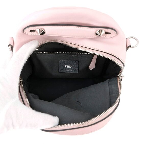 FENDI Pink Leather Shoulder Bag - Picture 5 of 16